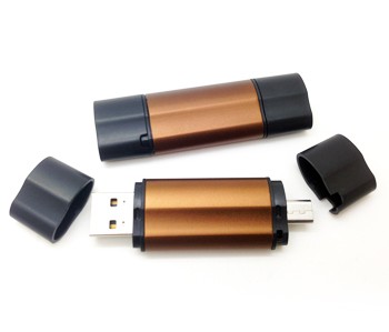 双头USB手机U盘 商务款