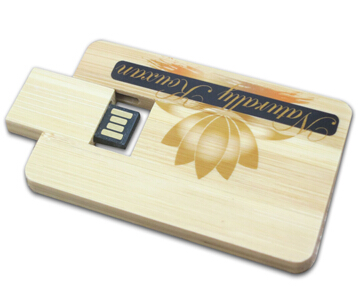 木质卡片式U盘定制